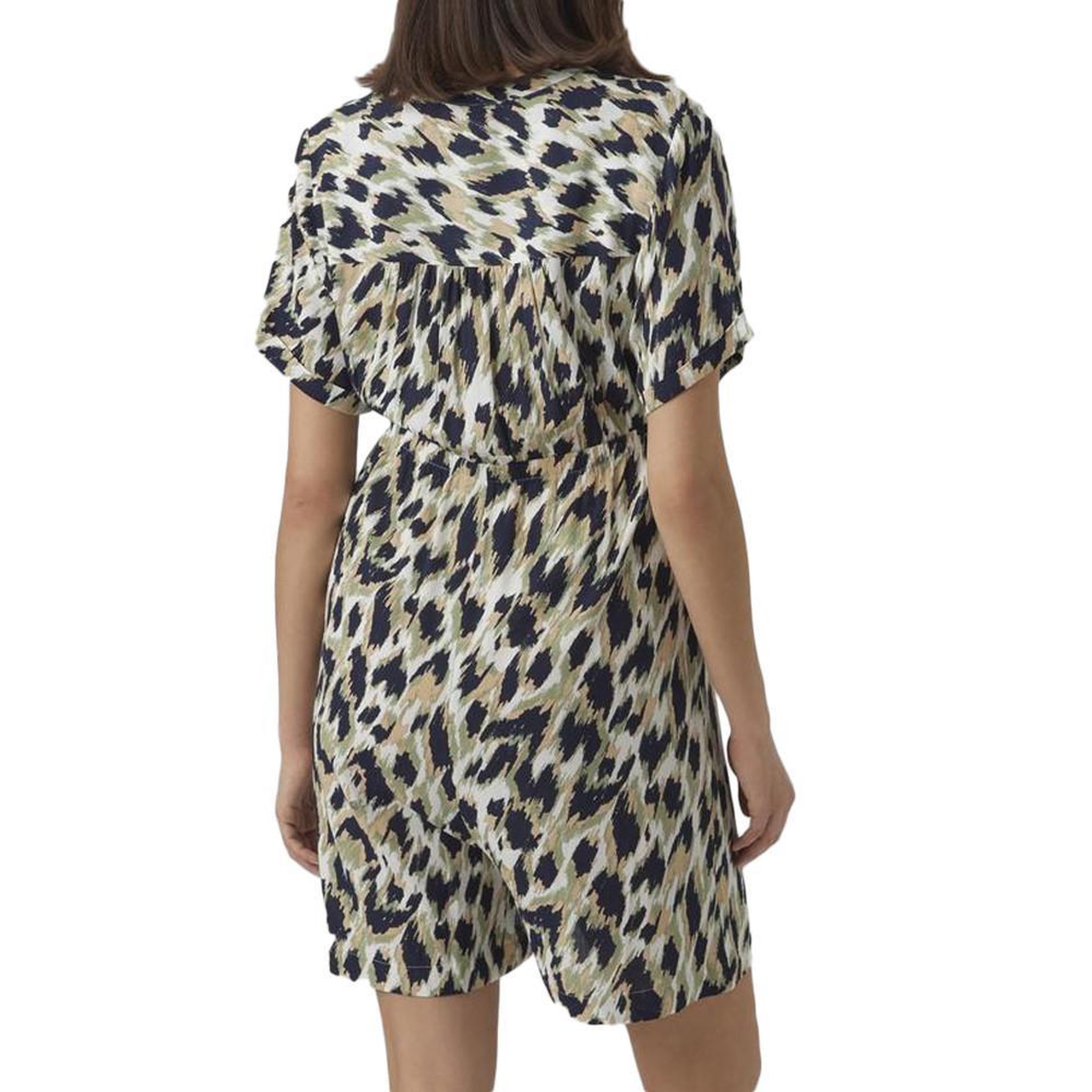 Voir la diapositive 2 : VERO MODA MATERNITY Combishort de Grossesse Vert/Marine Femme Vero Moda Marternity Menny