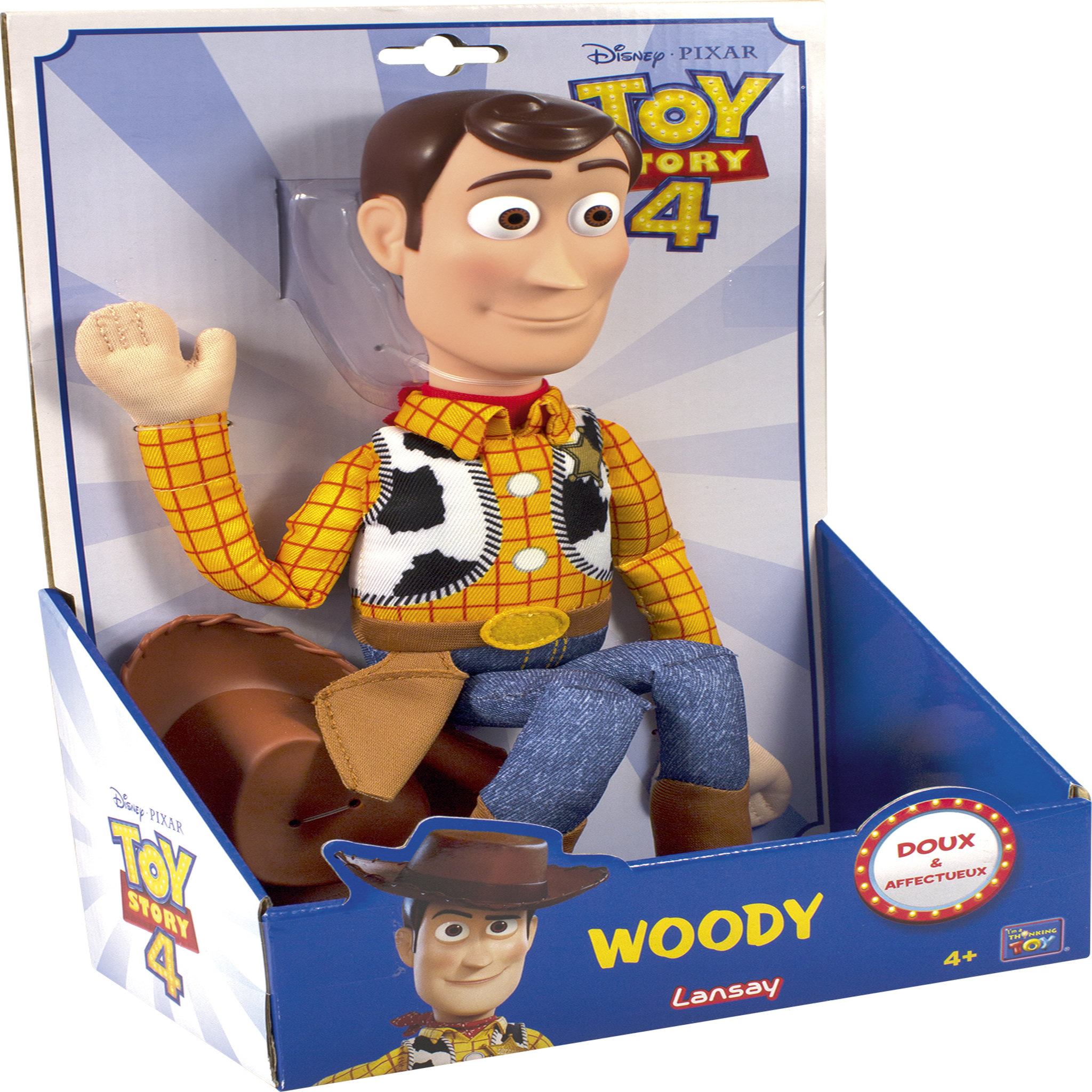Voir la diapositive 2 : LANSAY Figurine Toy Story 4 Woody