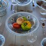 YODECO Service à couscous Marocain turquoise assiettes Tebsi - 8 pers