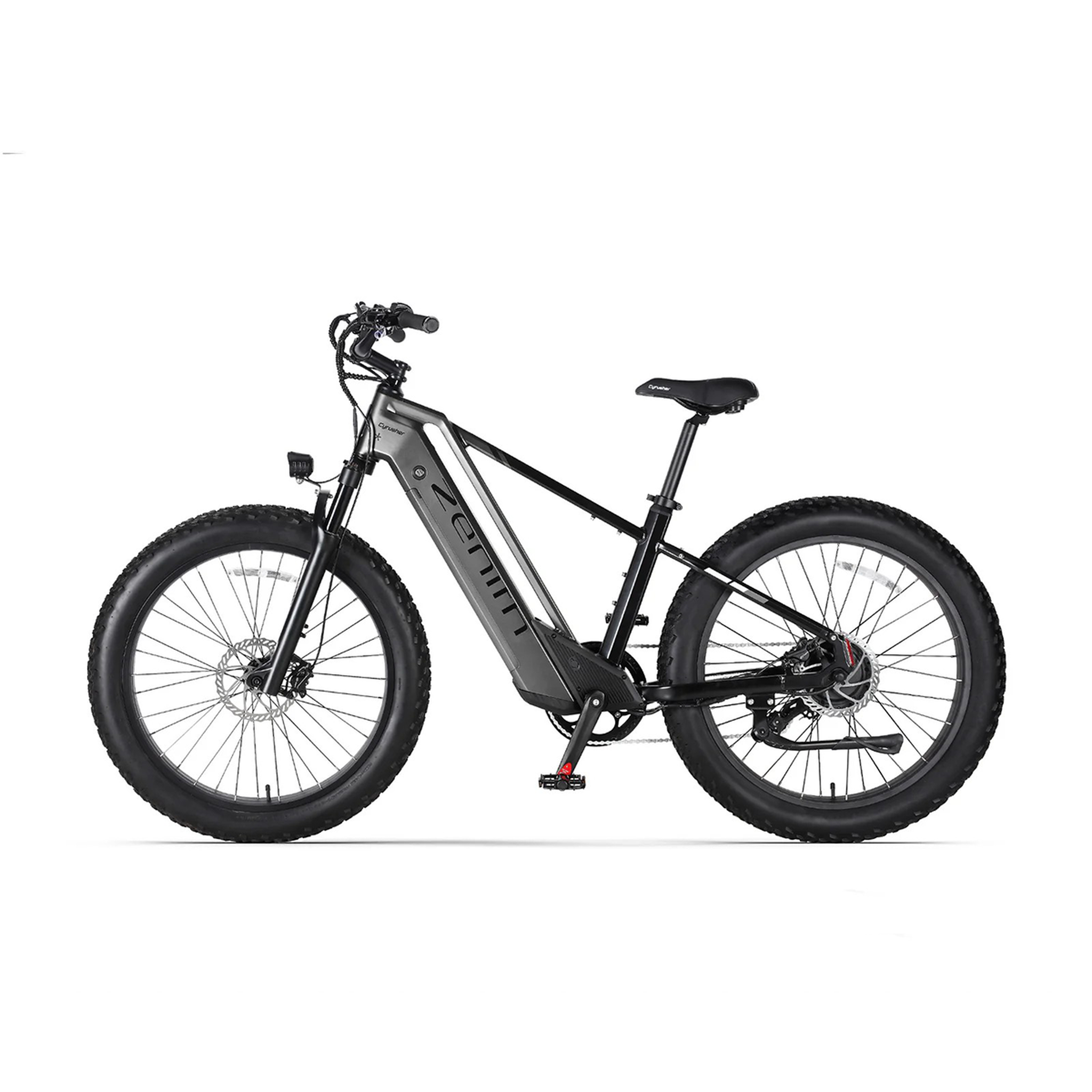 Voir la diapositive 2 : CYRUSHER Vélo électrique Cyrusher Zenith Fat Tire 26 pouces
