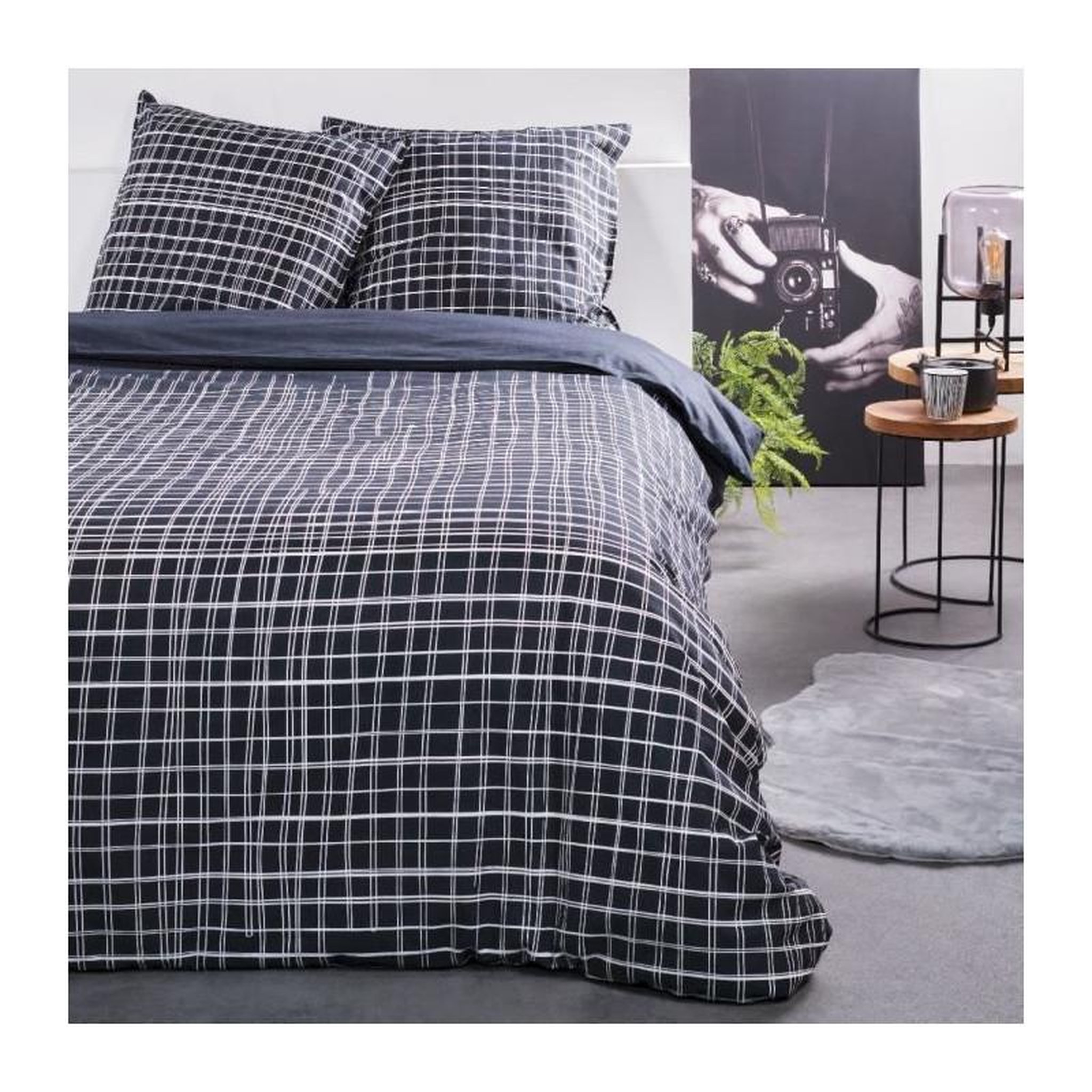 Today Parure de lit - TODAY - Sunshine - 116553 - 2 personnes - 240x260cm - Coton - Imprimé 9.51