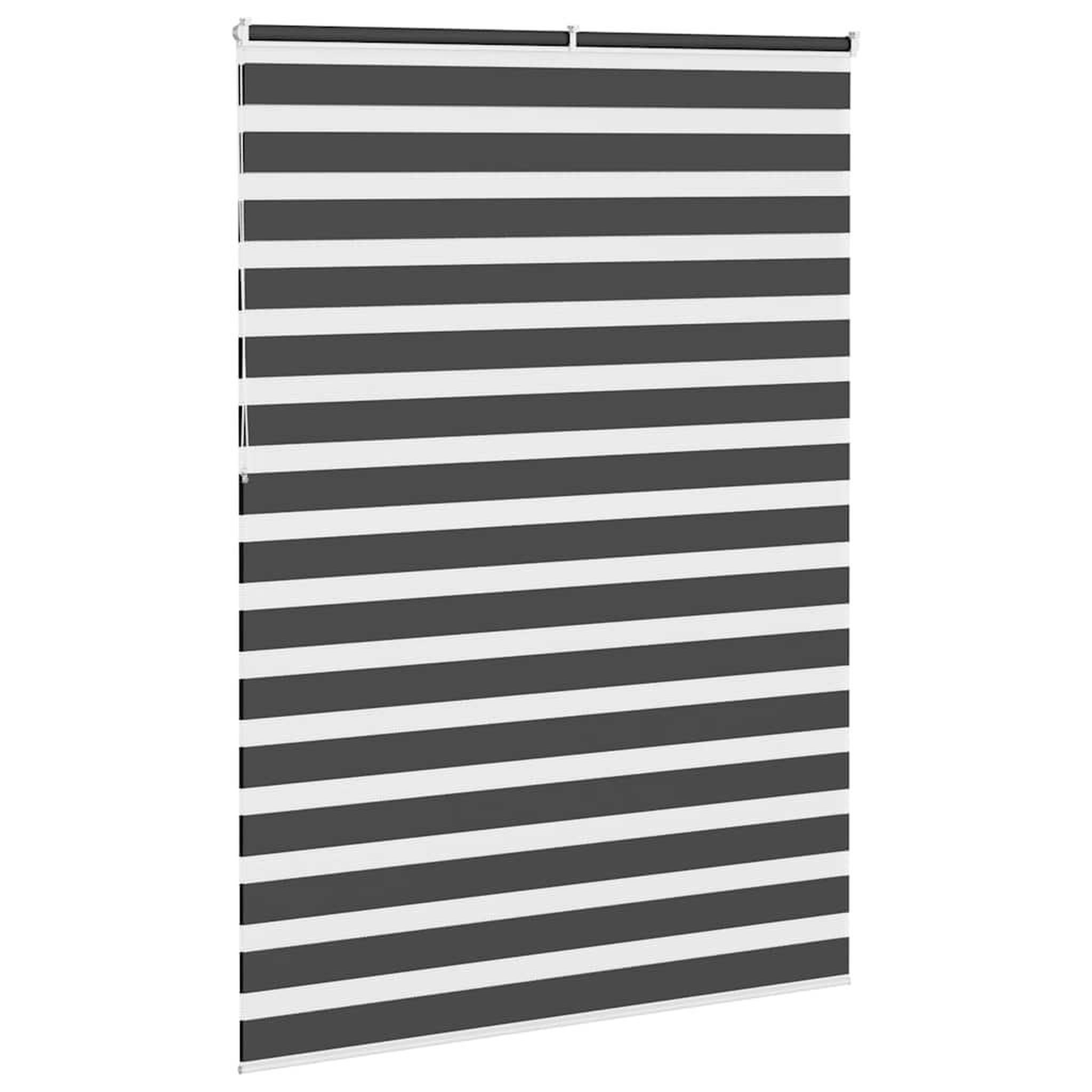 Voir la diapositive 4 : VIDAXL Store zebre noir 165x230 cm largeur du tissu 160,9 cm polyester
