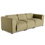 Voir la diapositive 2 : LISA DESIGN Suaro - canapé modulable 3 places en tissu texturé