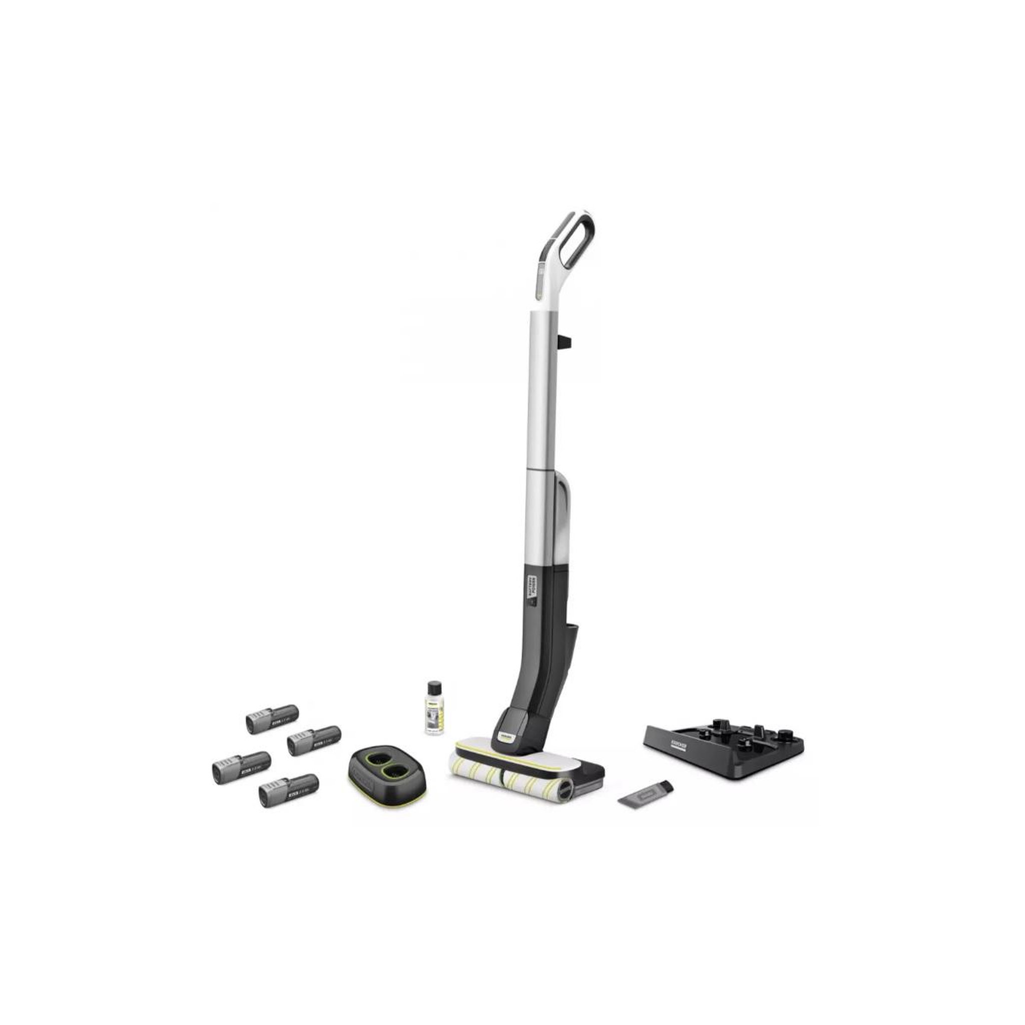 KARCHER Aspirateur laveur rechargeable 4v noir/gris - FC4-44BDUO