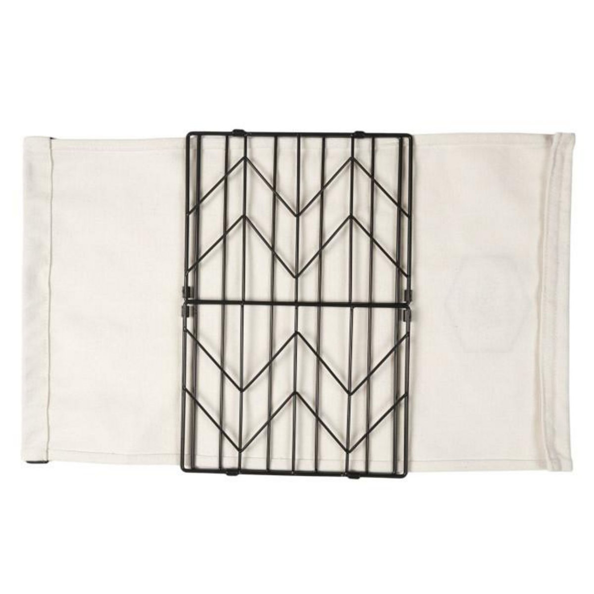 Paris Prix Bac de Rangement  Mon Petit Bazar  38cm Noir