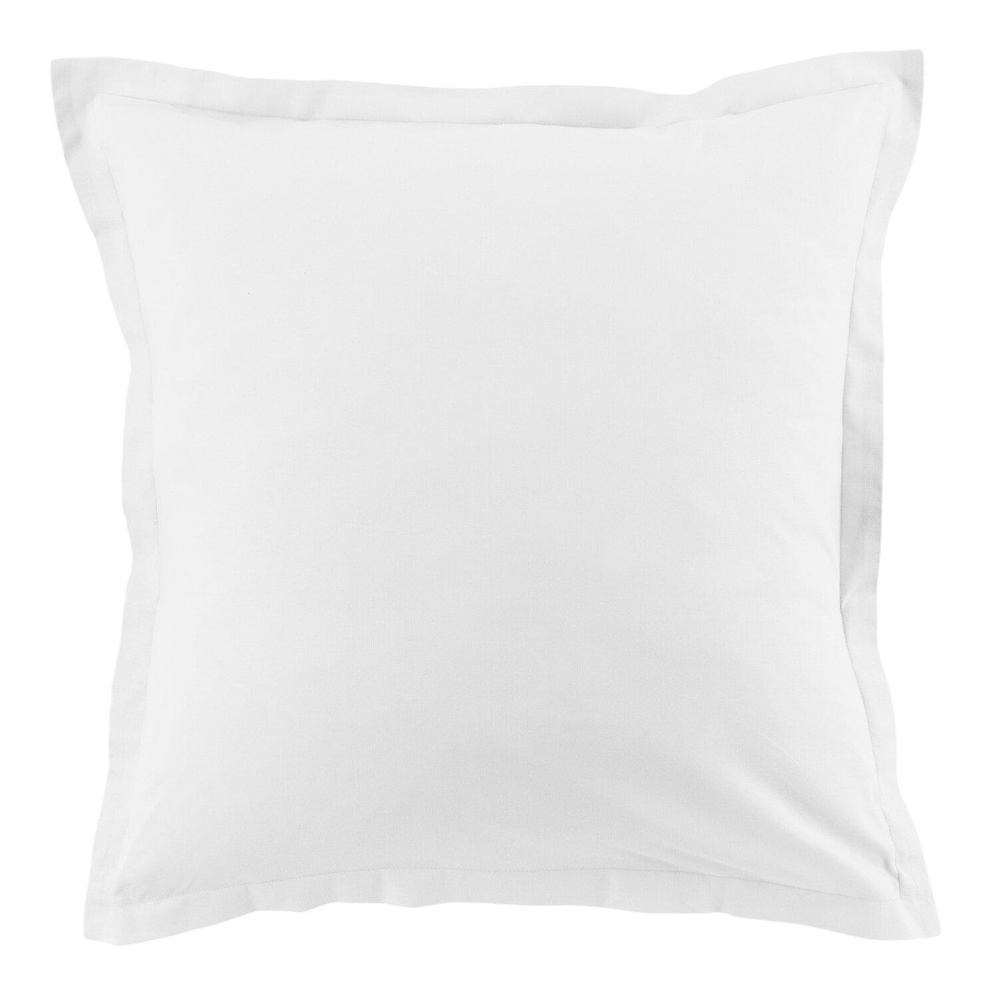 Voir la diapositive 1 : Home collection Paire de taies d'oreiller 100% coton 57fils
