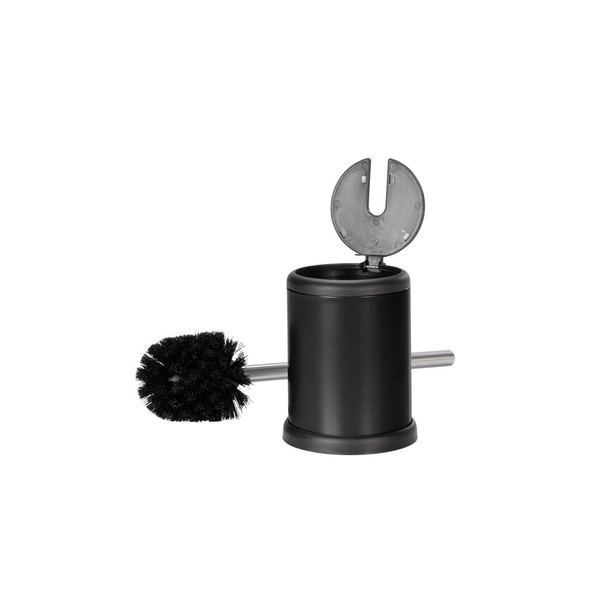 Voir la diapositive 2 : Douceur d'Intérieur Brosse wc en métal  matteis  38cm noir