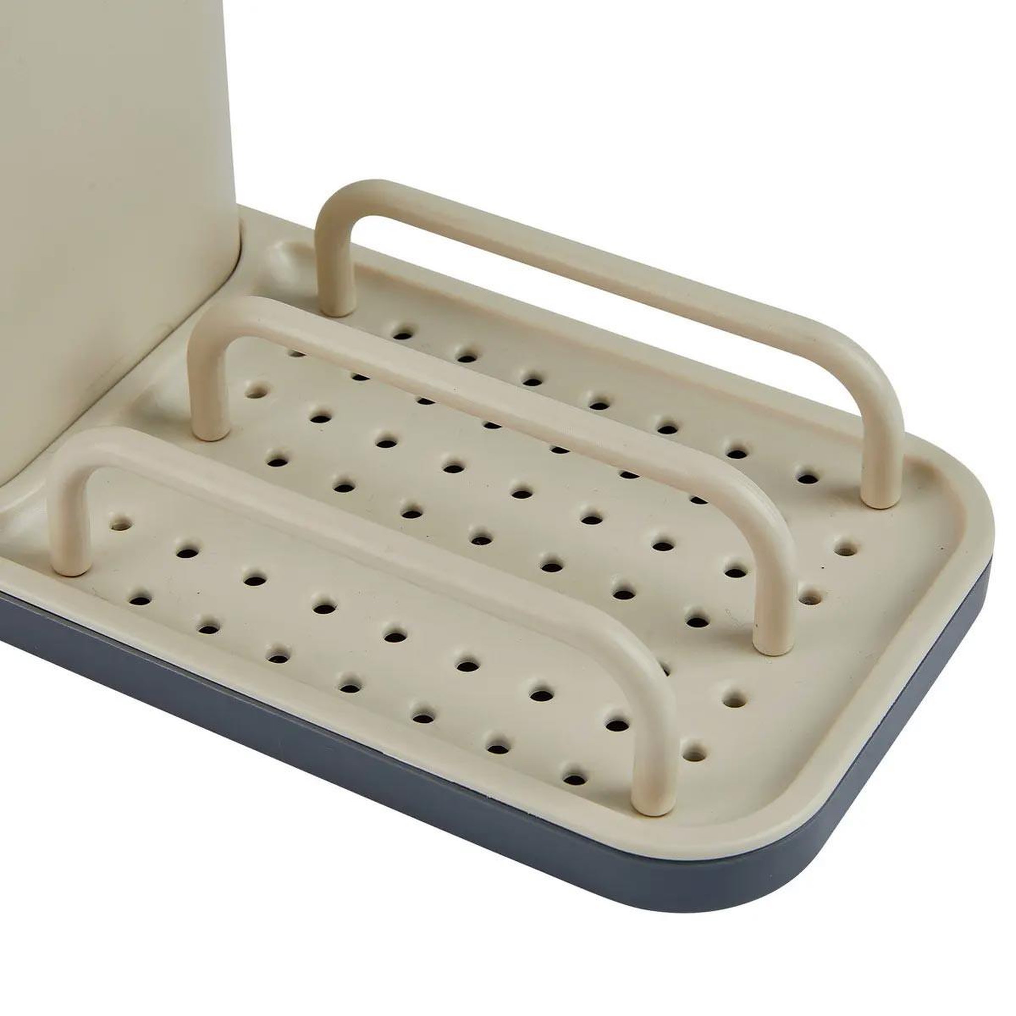 Voir la diapositive 3 : FIVE Organiseur d'évier 3 en 1  néo  21cm beige