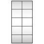 Voir la diapositive 3 : VIDAXL Miroir mural noir 50x100 cm rectangulaire fer