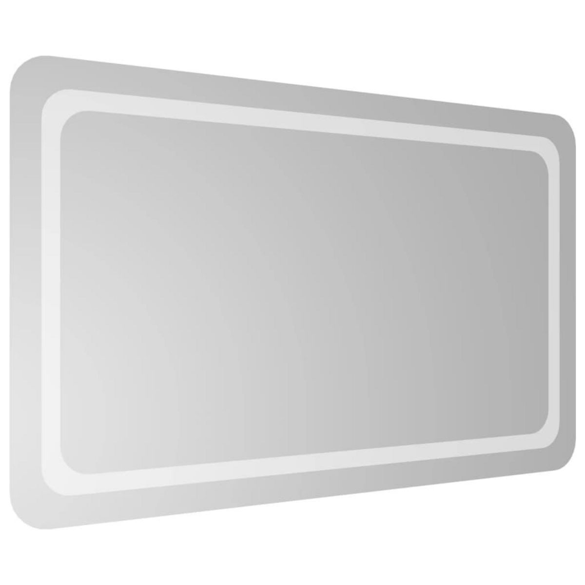 VIDAXL Miroir de salle de bain a LED 100x60 cm