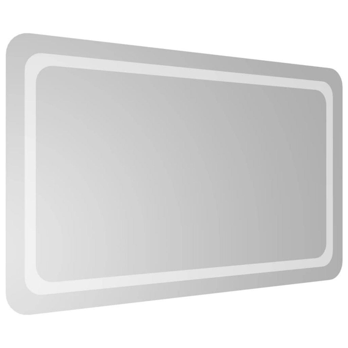 VIDAXL Miroir de salle de bain a LED 100x60 cm