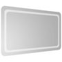 Voir la diapositive 4 : VIDAXL Miroir de salle de bain a LED 100x60 cm