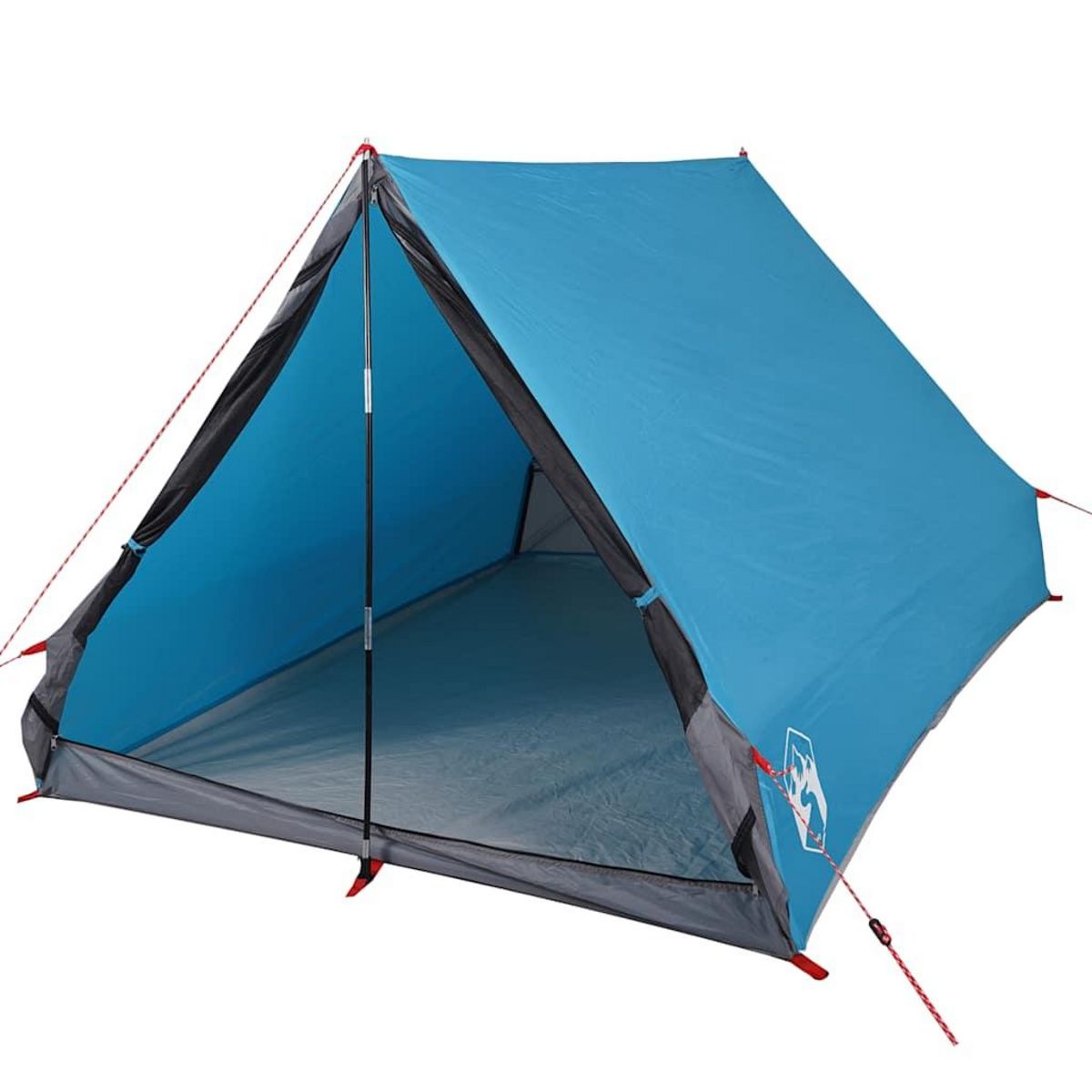 VIDAXL Tente de camping en forme de A 2 personnes bleu impermeable