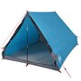 Voir la diapositive 4 : VIDAXL Tente de camping en forme de A 2 personnes bleu impermeable