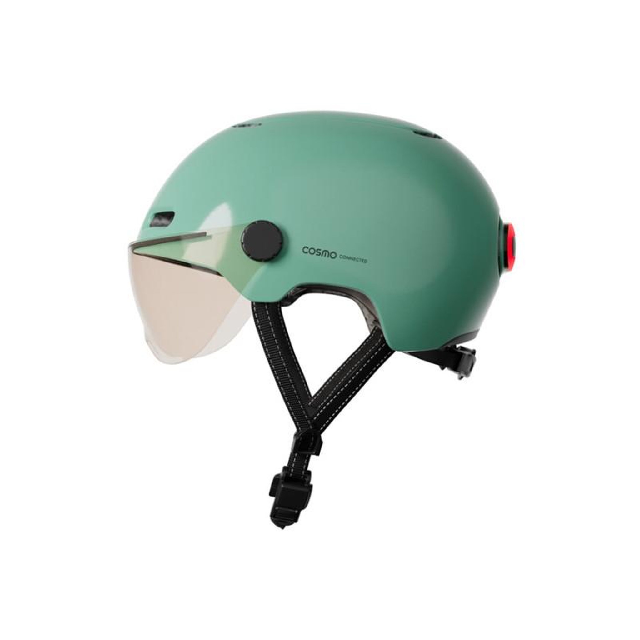 COSMO CONNECTED Casque vélo Cosmo Connected Fusion Sauge Brillant