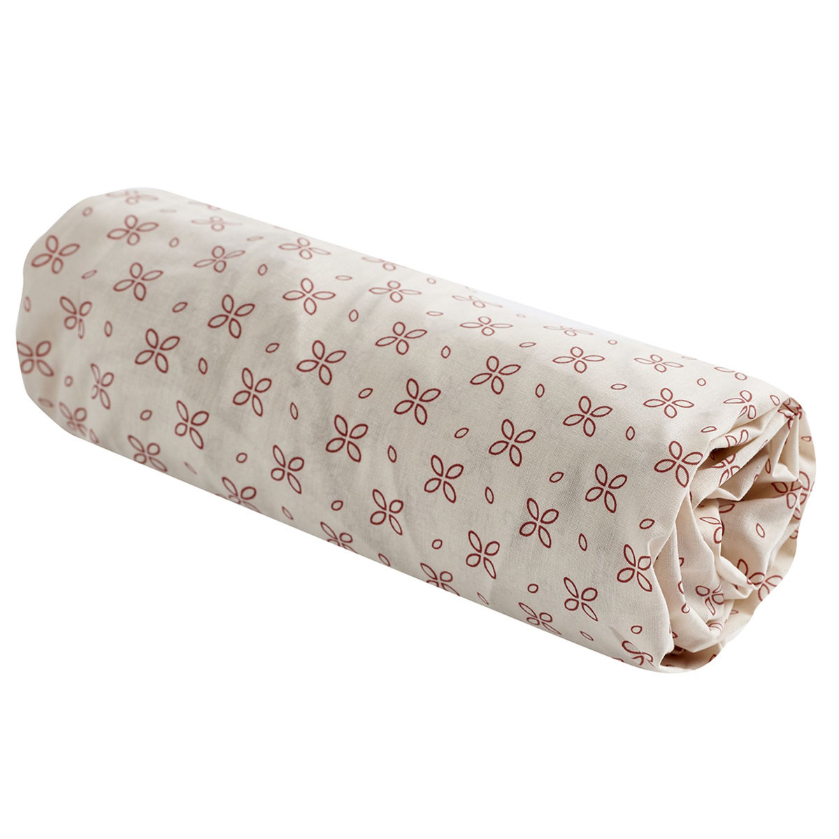 ACTUEL Drap housse fantaisie en polycoton SAMIA