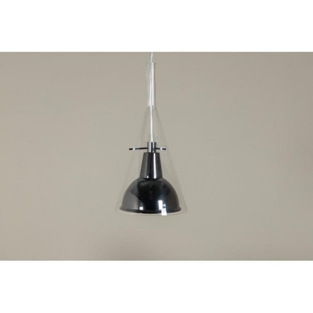 Paris Prix Lampe Suspension Design  Sirius  40cm Noir