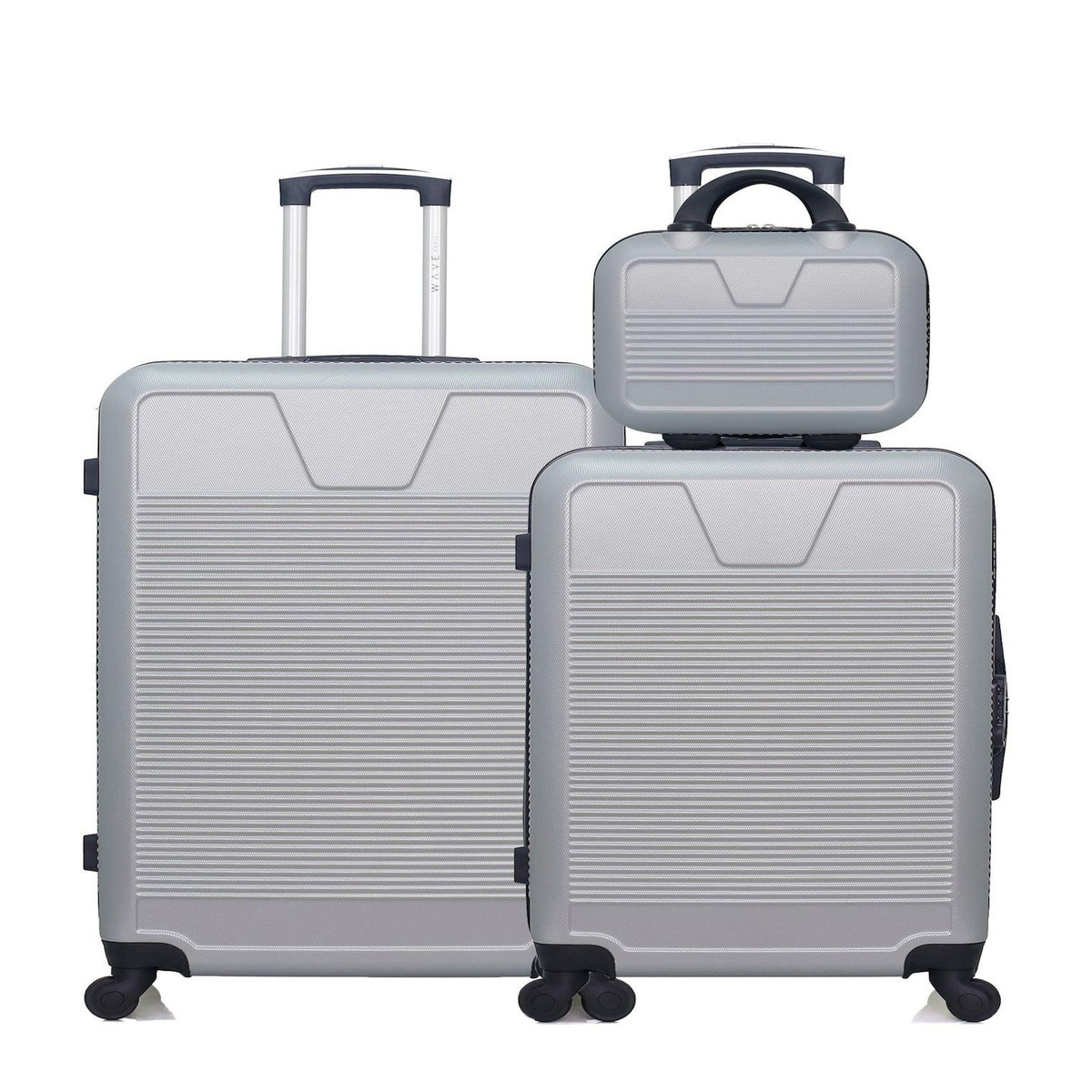 WAVE PARIS WAVE PARIS - Lot de 3 - Valise grand format, valise weekend et vanity SELENGA