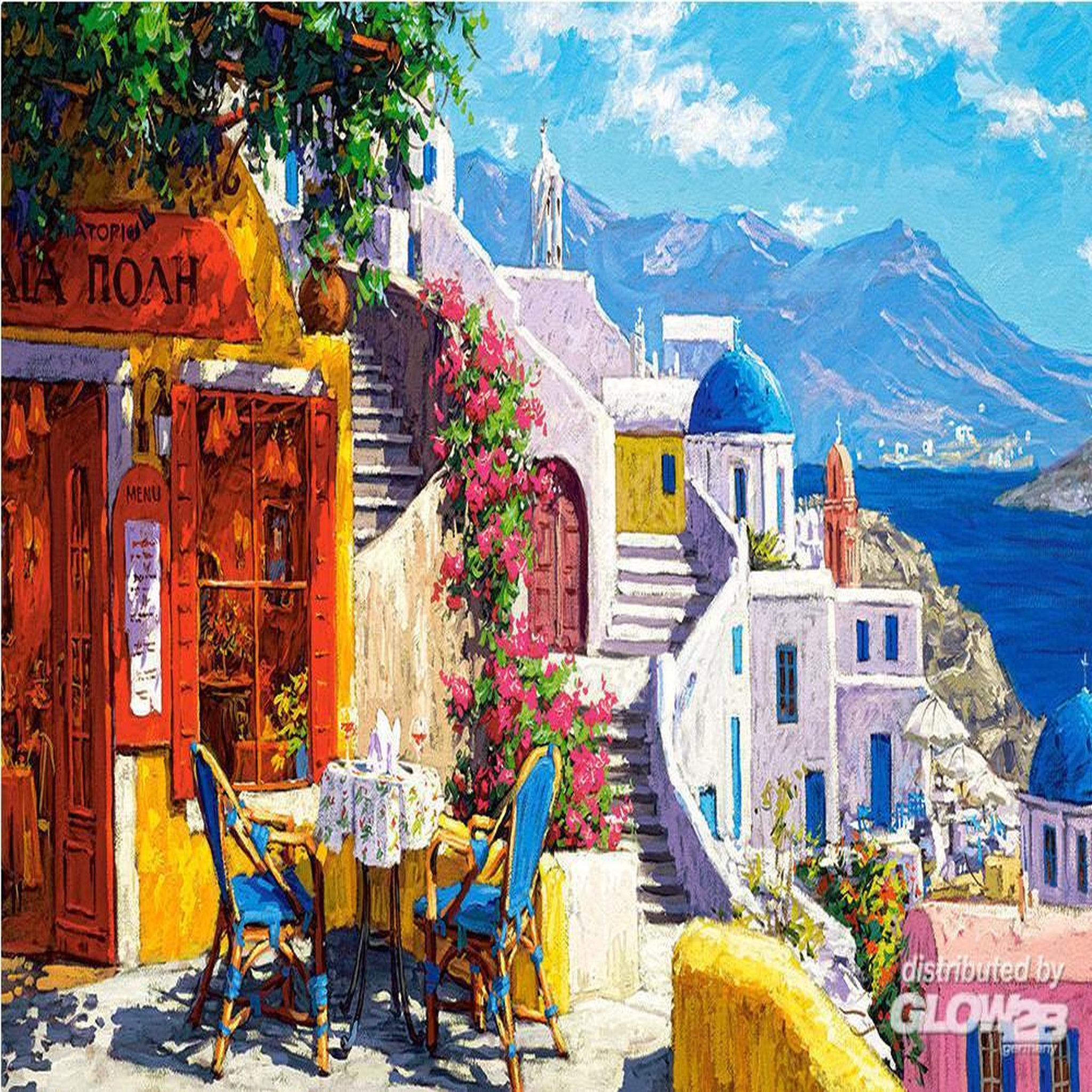 Voir la diapositive 4 : Castorland Puzzle 1000 pièces : Après-midi au bord de la Mer Egée