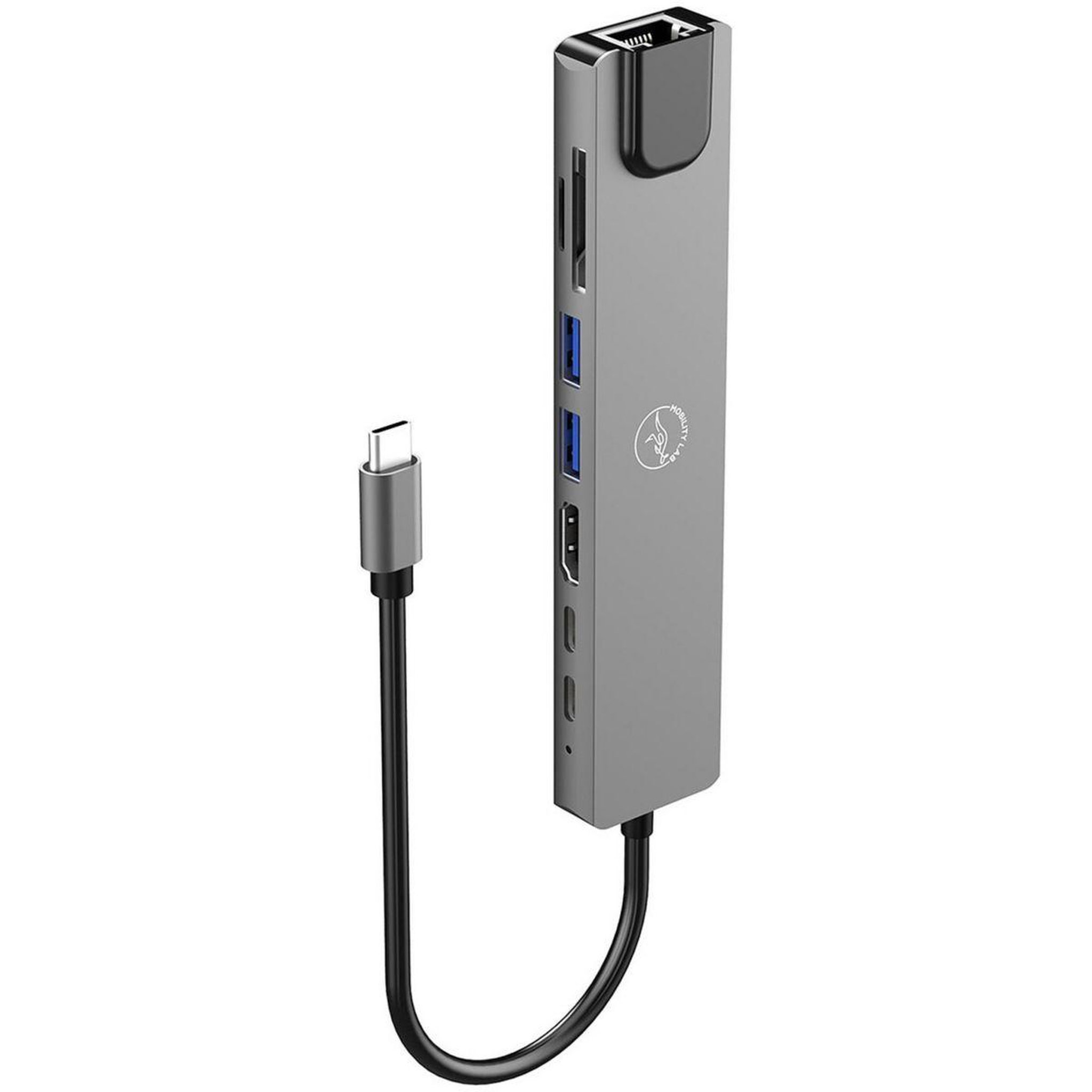 Voir la diapositive 3 : Mobility Lab Hub usb c usb-c 8 en 1 100w