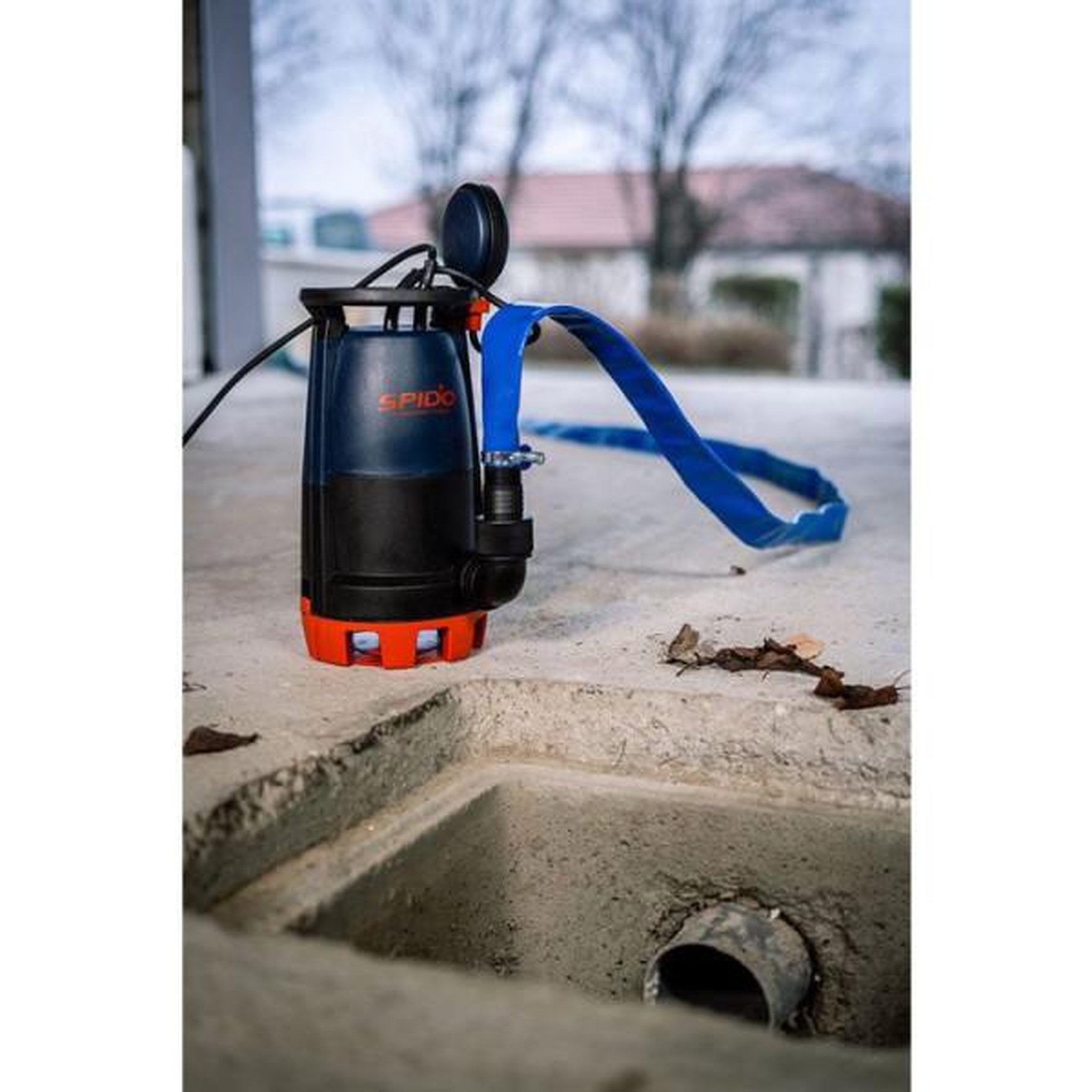 Voir la diapositive 3 : SPIDO Pompe d'évacuation 3 en 1 - spido - classic vcdc-500-p2 - 500 w - débit de 12,5 m³/h
