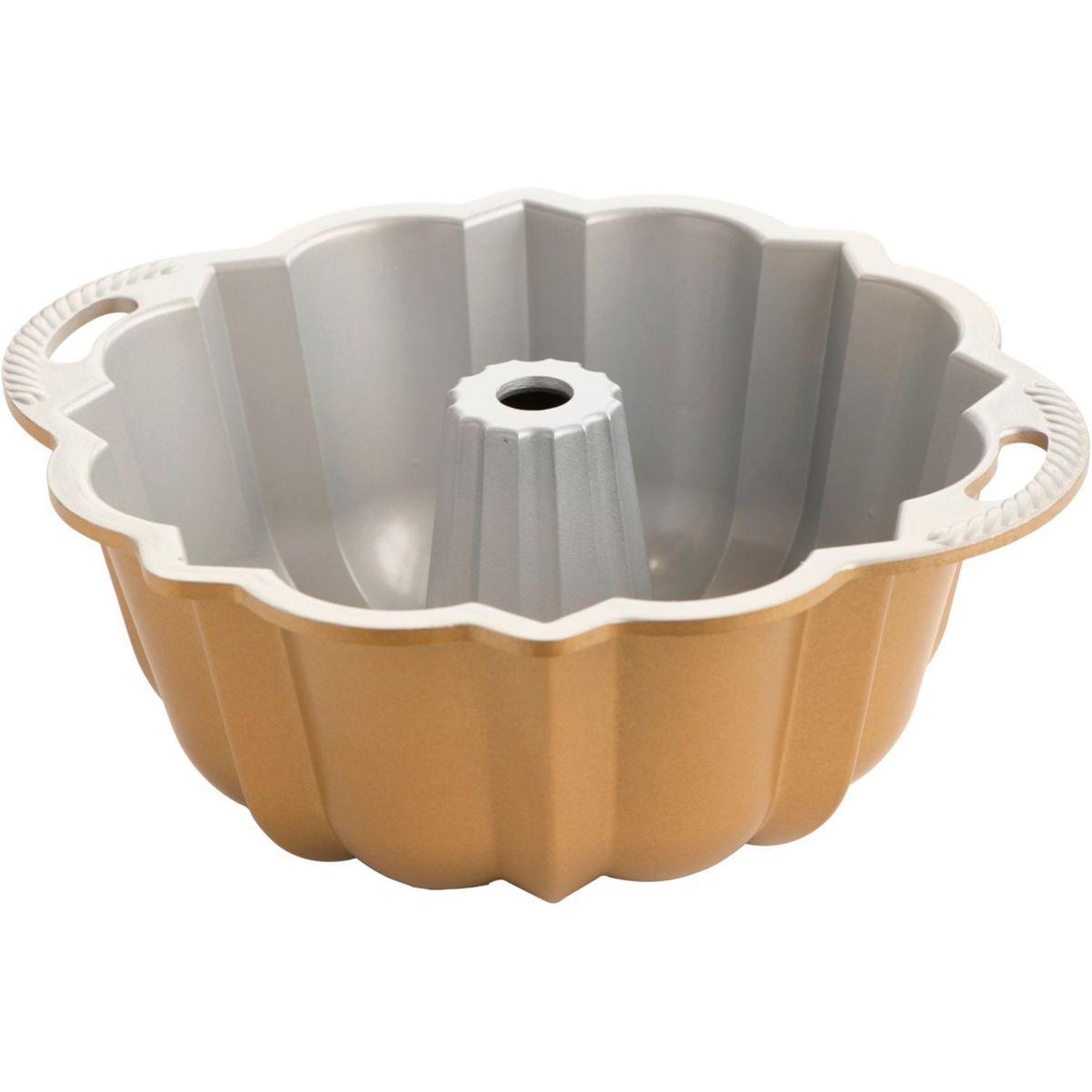Voir la diapositive 3 : NORDIC WARE Moule à gâteau fantaisie a gateau Bundt Anniversaire Gold