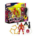 HASBRO MixMashers Iron Spider Deluxe, figurine 12 cm personnalisable a mélanger et combiner avec accessoires, Marvel, des 4 ans