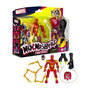 Voir la diapositive 1 : HASBRO MixMashers Iron Spider Deluxe, figurine 12 cm personnalisable a mélanger et combiner avec accessoires, Marvel, des 4 ans