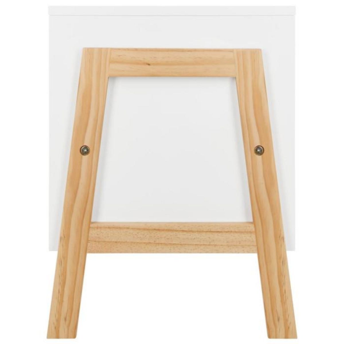 Atmosphera Kids Meuble de rangement enfant Douceur - L. 60 x H. 40 cm - Blanc