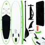Voir la diapositive 1 : VIDAXL Ensemble de planches SUP gonflables Vert et blanc