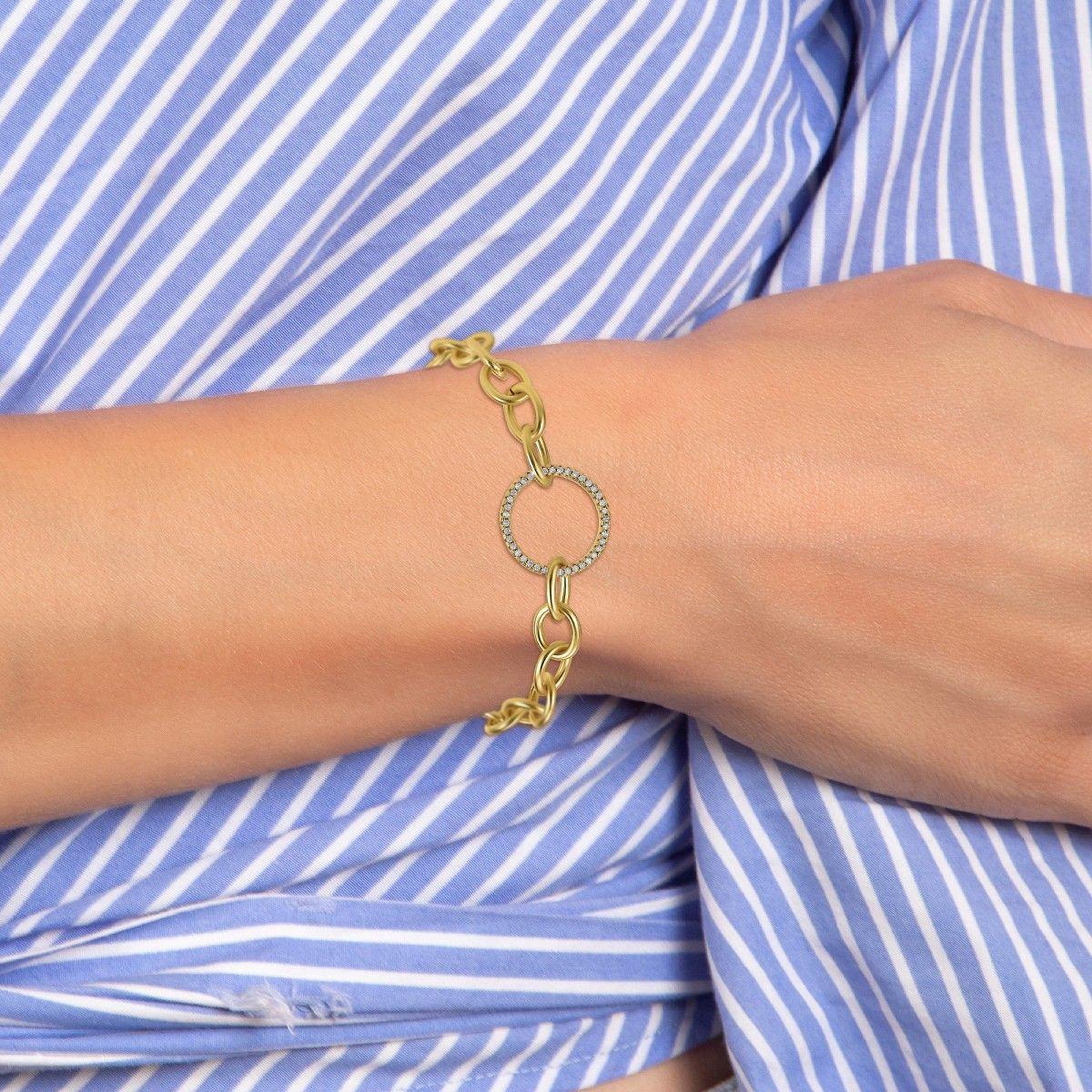 Voir la diapositive 2 : SC BOHEME Bracelet par SC Bohème orné de Cristaux scintillants