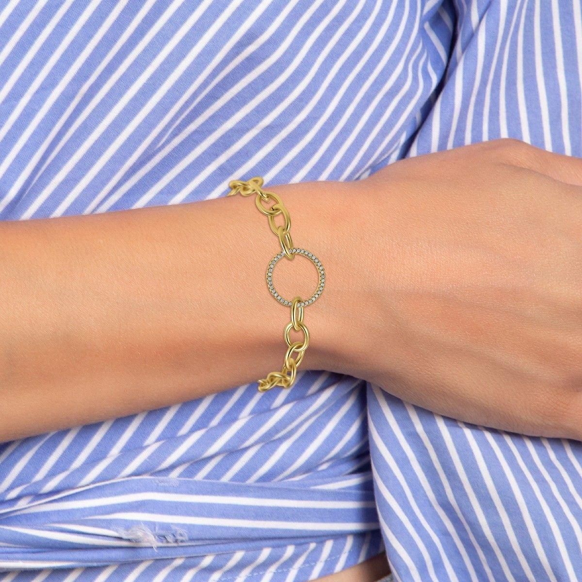 SC BOHEME Bracelet par SC Bohème orné de Cristaux scintillants