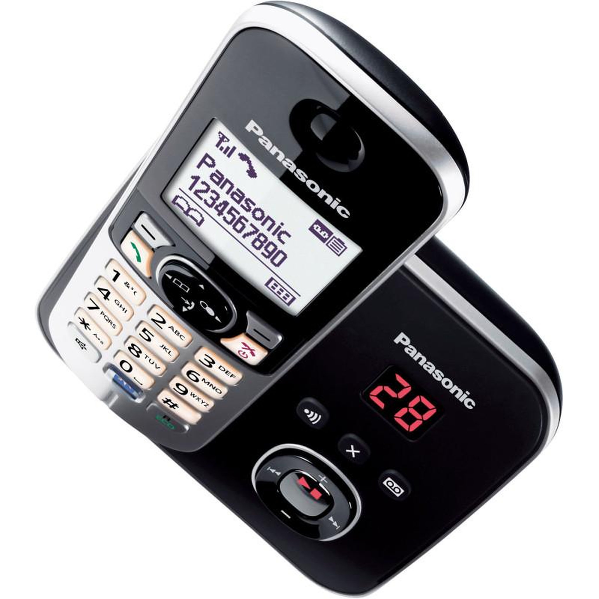 Voir la diapositive 5 : PANASONIC Téléphone sans fil KT-TG6821