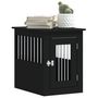 Voir la diapositive 4 : VIDAXL Meuble de cage pour chiens noir 45x62x59 cm bois d'ingenierie