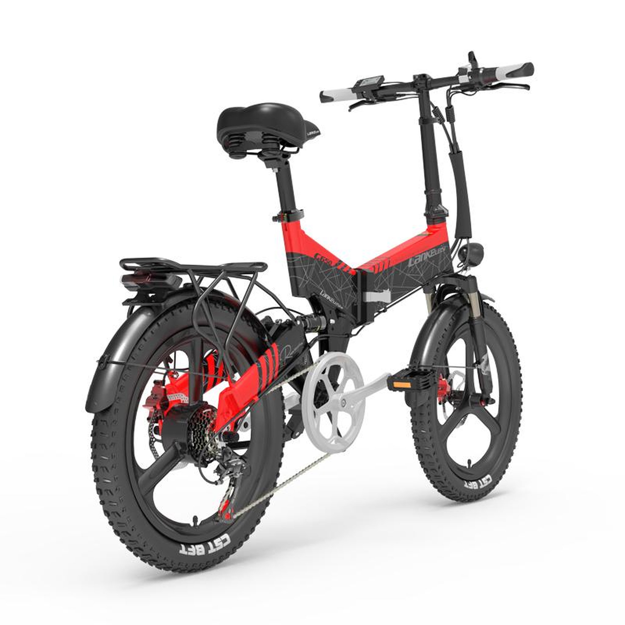 Voir la diapositive 4 : LANKELEISI Vélo électrique pliant de ville Lankeleisi G650