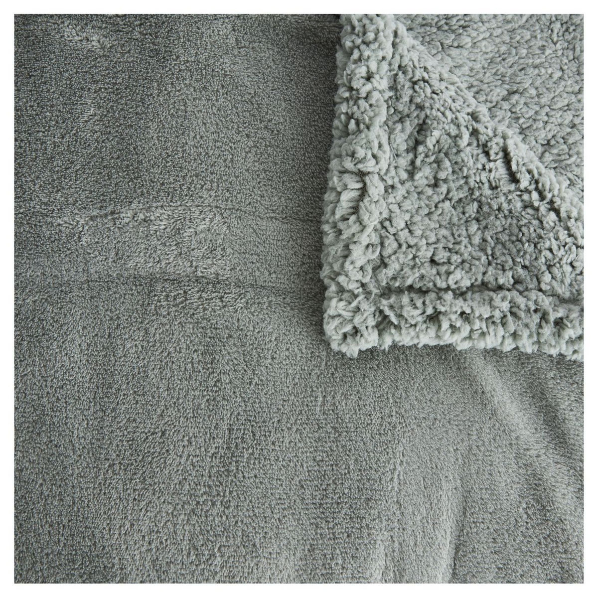 ACTUEL Plaid sherpa uni en polyester 220gsm