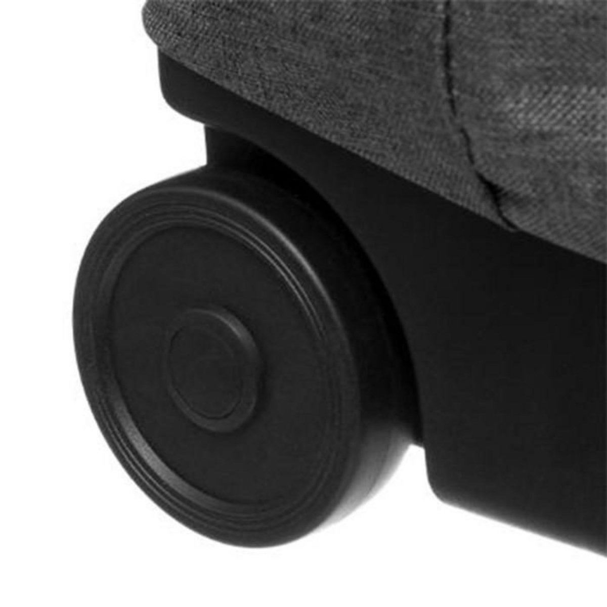 FIVE Chariot de Marché 30L  Roulant  34cm Gris