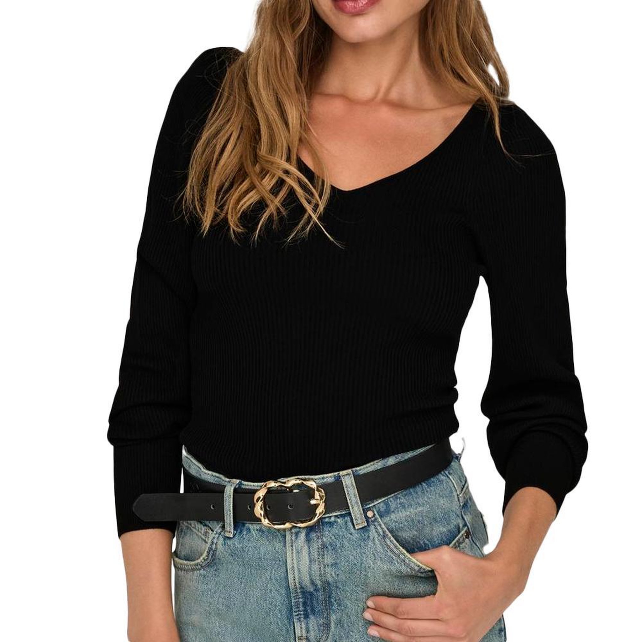 Voir la diapositive 1 : Only T Shirt Manches Longues  Femme Only Leelo