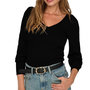 Voir la diapositive 1 : Only T Shirt Manches Longues  Femme Only Leelo