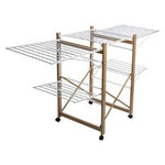 FIVE Étendoir à Linge  4 Roulettes  27m Naturel