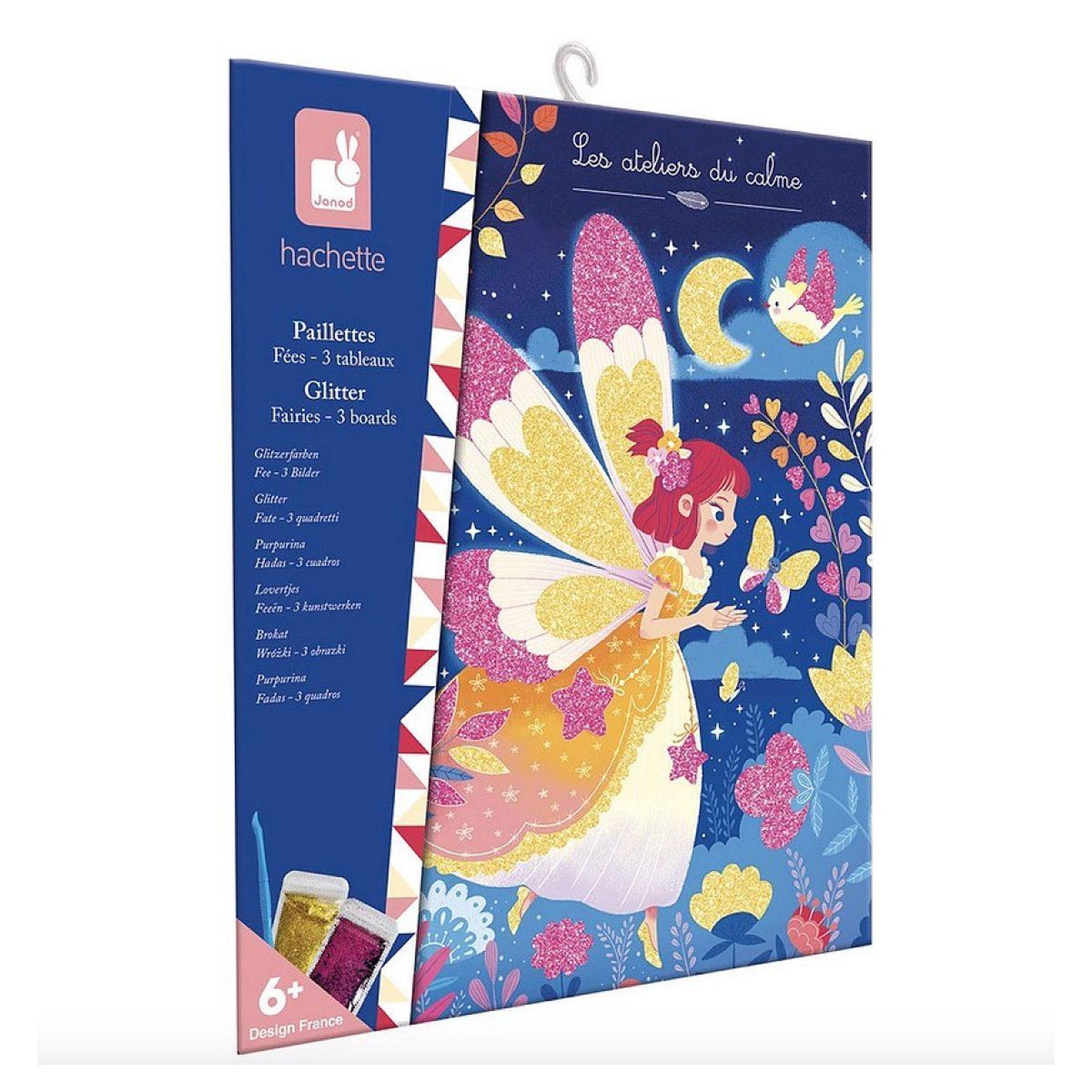 JANOD Paillettes a coller fees - kit creatif