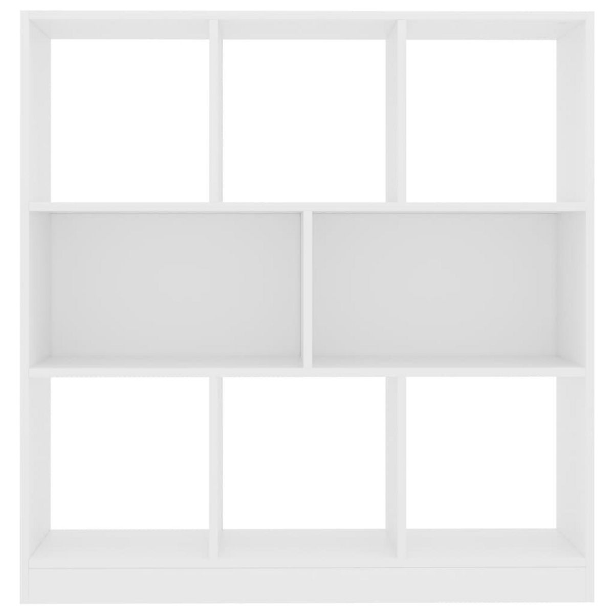VIDAXL Bibliotheque Blanc 97,5x29,5x100 cm Bois d'ingenierie