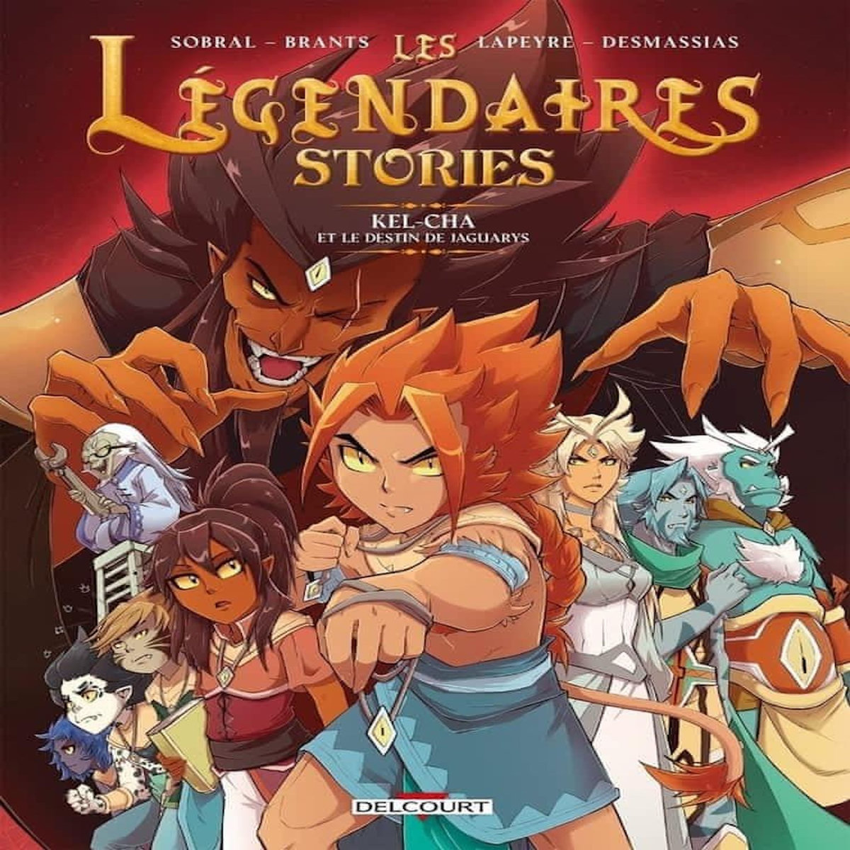 LES LEGENDAIRES STORIES TOME 5 : KEL-CHA ET LE DESTIN DE JAGUARYS, Brants Elsa