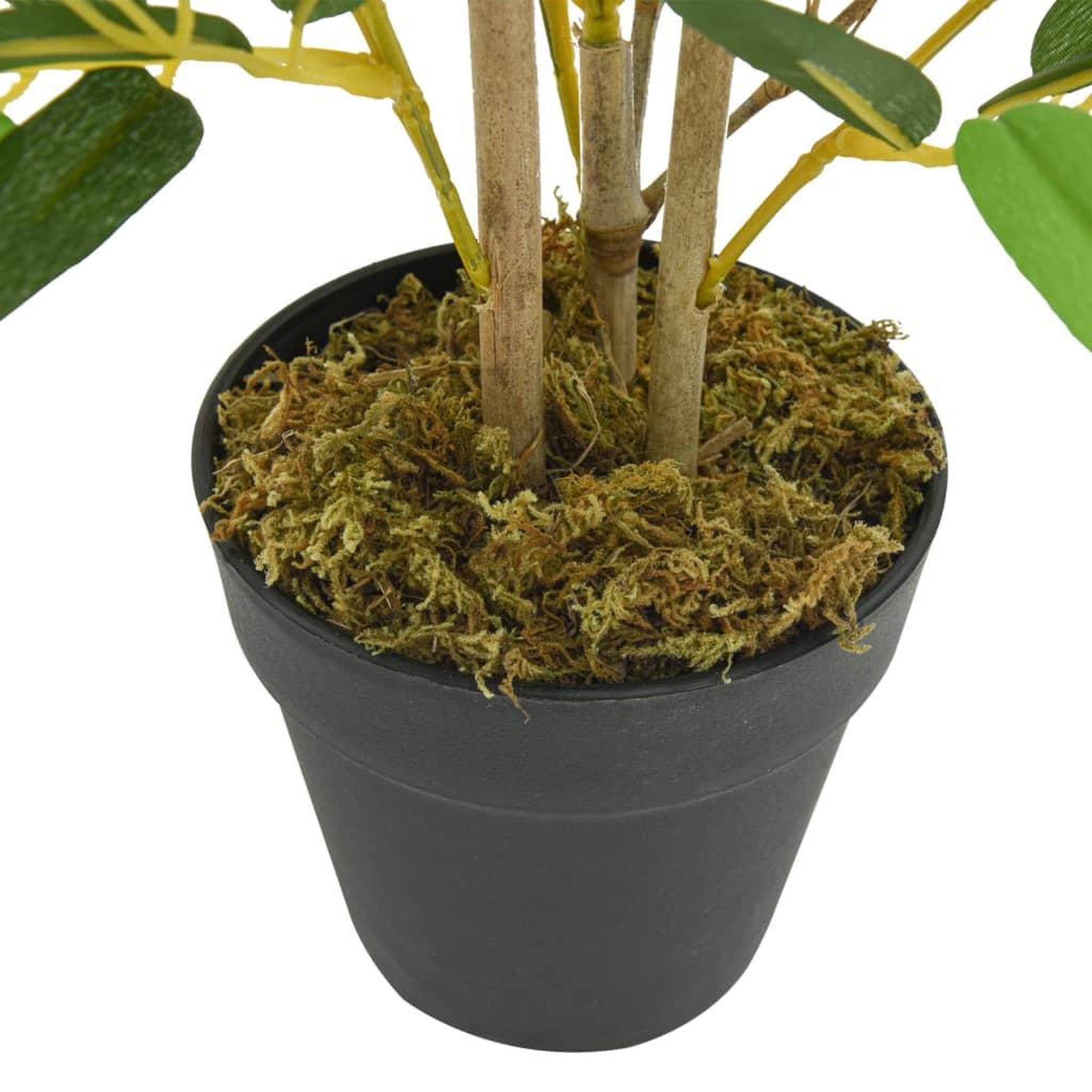 Voir la diapositive 3 : VIDAXL Bambou artificiel 368 feuilles 80 cm vert