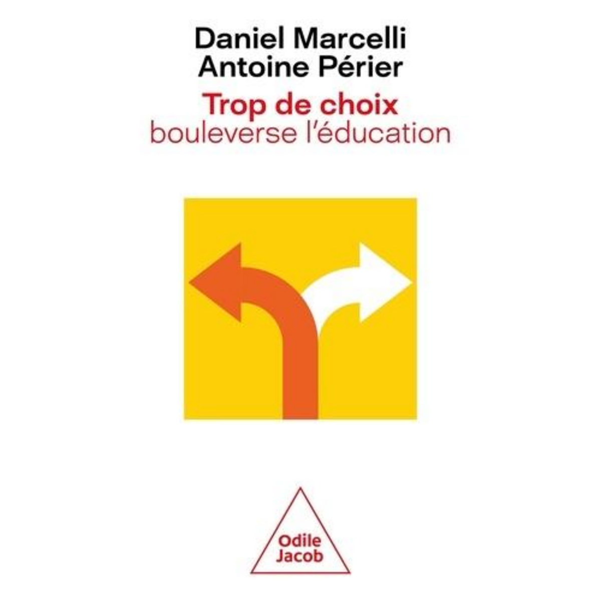 TROP DE CHOIX BOULEVERSE L'EDUCATION, Marcelli Daniel