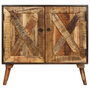 Voir la diapositive 2 : VIDAXL Buffet Bois de manguier massif 85x30x75 cm