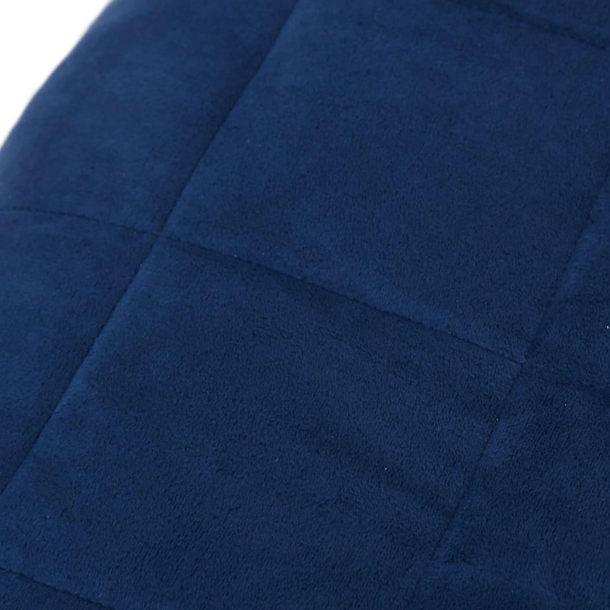 Voir la diapositive 4 : VIDAXL Couverture lestee Bleu 135x200 cm 6 kg Tissu