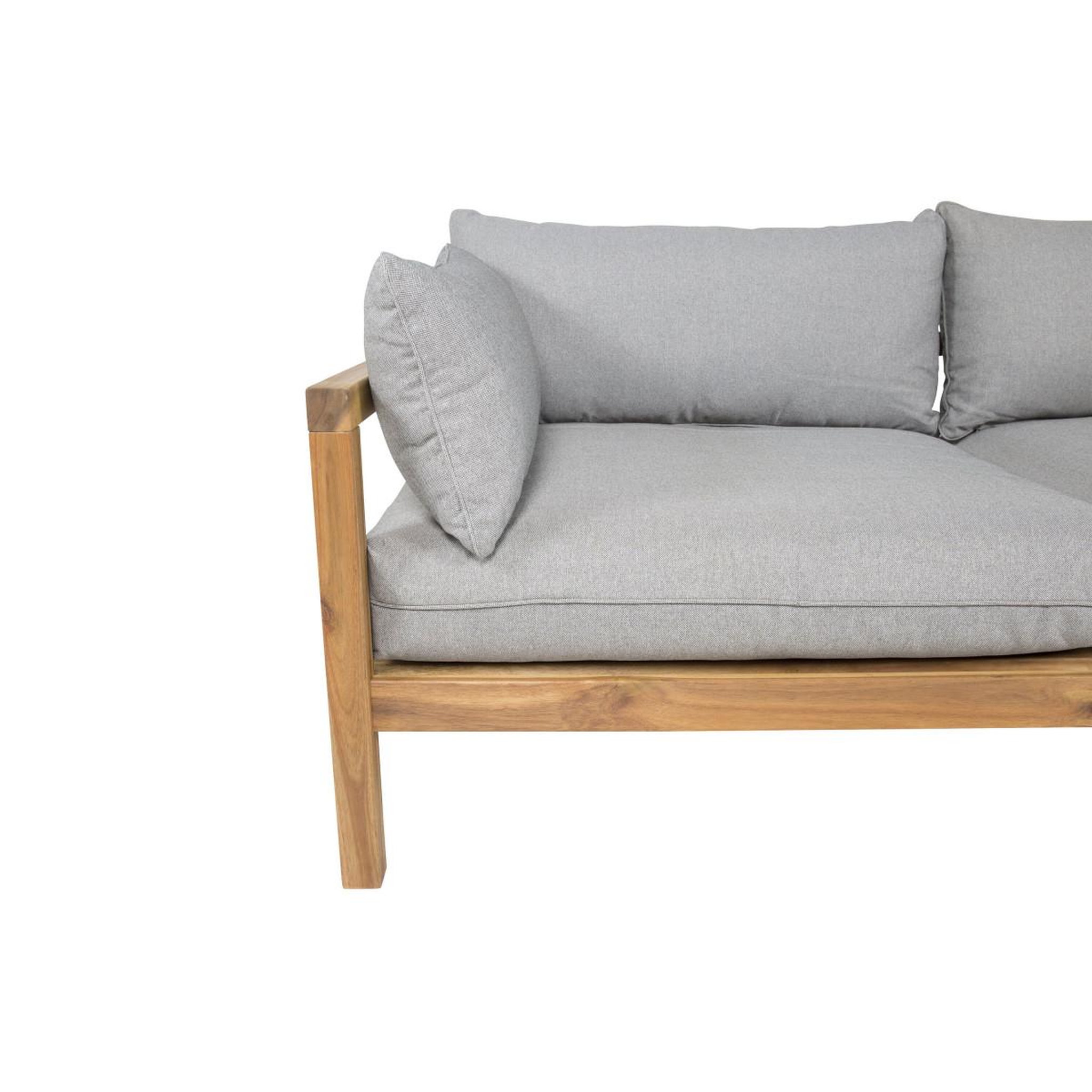 Voir la diapositive 5 : Paris Prix Canapé de jardin 2 places  marion  185cm naturel