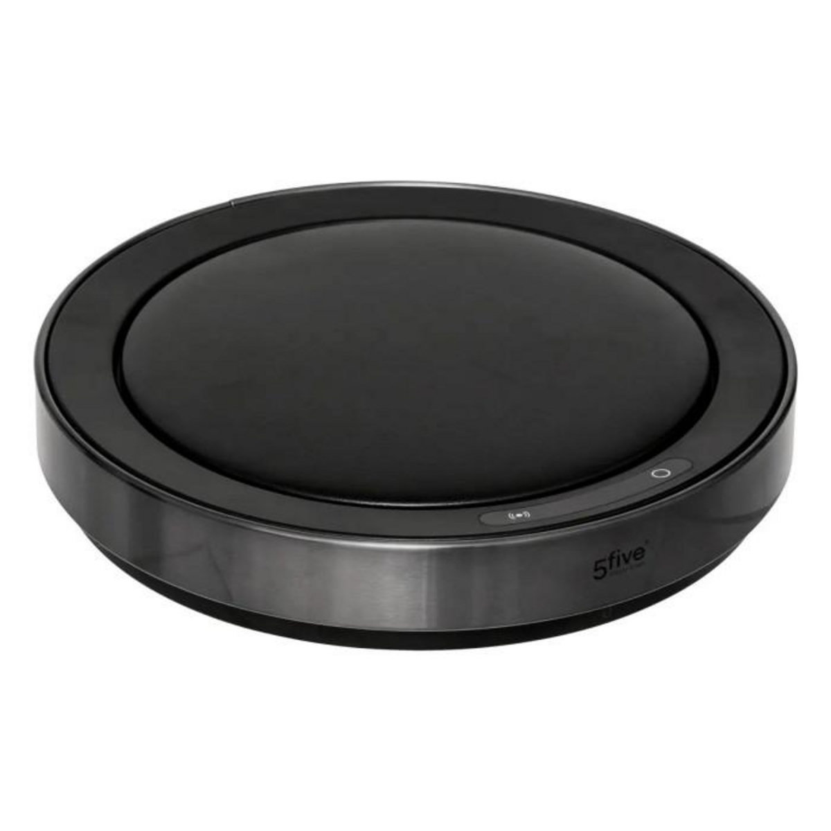 FIVE Poubelle de Cuisine Automatique en Métal  Delta  40L Noir