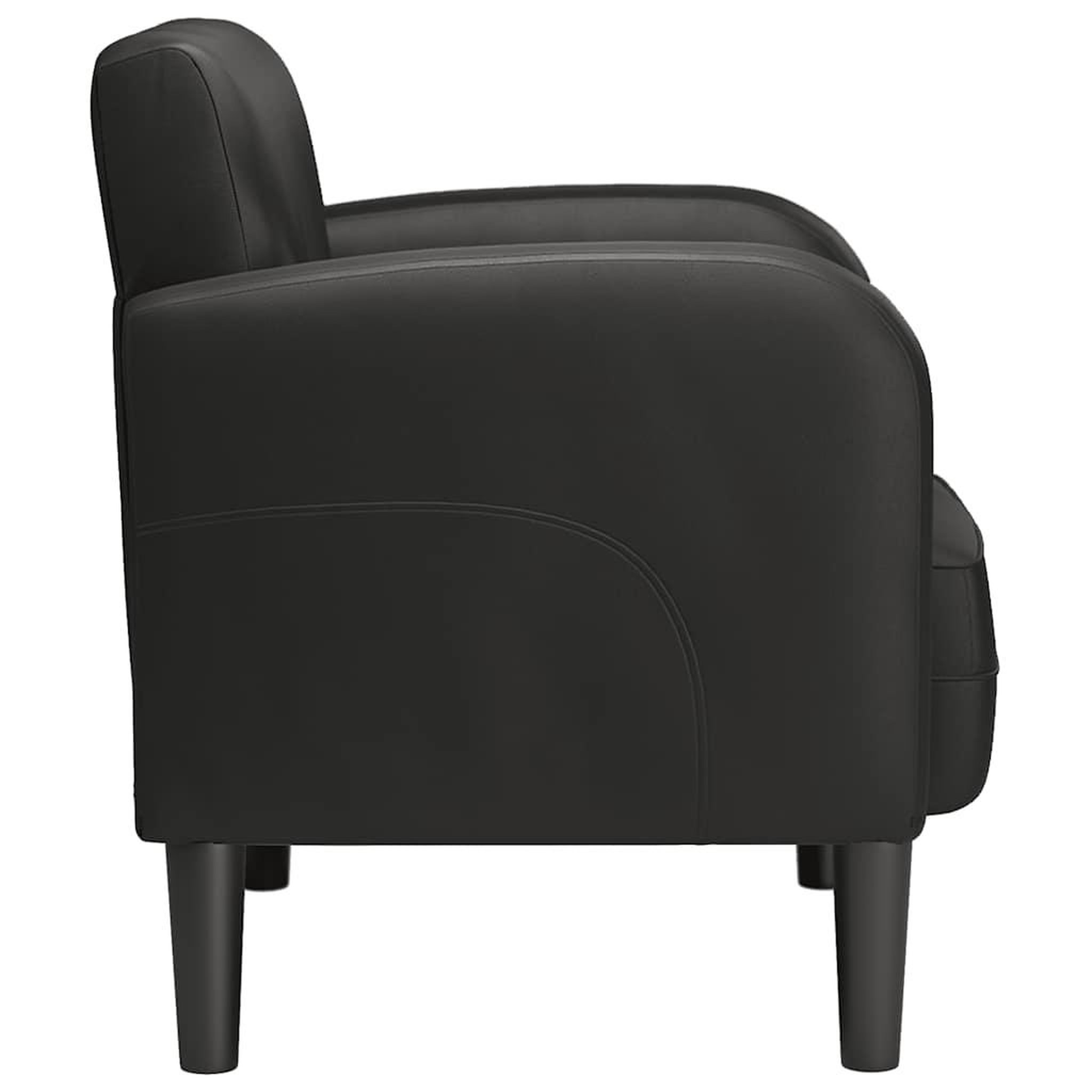 Voir la diapositive 4 : VIDAXL Chaise de canape avec accoudoirs noir 54 cm similicuir